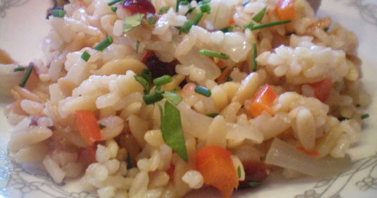 The new art of baking Orzo Rice Pilaf