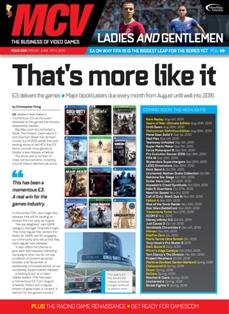 MCV The Business of Video Games 838 - 19 June 2015 | ISSN 1469-4832 | TRUE PDF | Mensile | Professionisti | Tecnologia | Videogiochi
MCV is the leading trade news and community magazine for all professionals working within the UK and international video games market. It reaches everyone from store manager to CEO, covering the entire industry. MCV is published by NewBay Media, which specialises in entertainment, leisure and technology markets.
