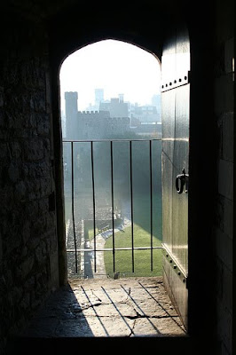 View Out the Window Norman Castle Window