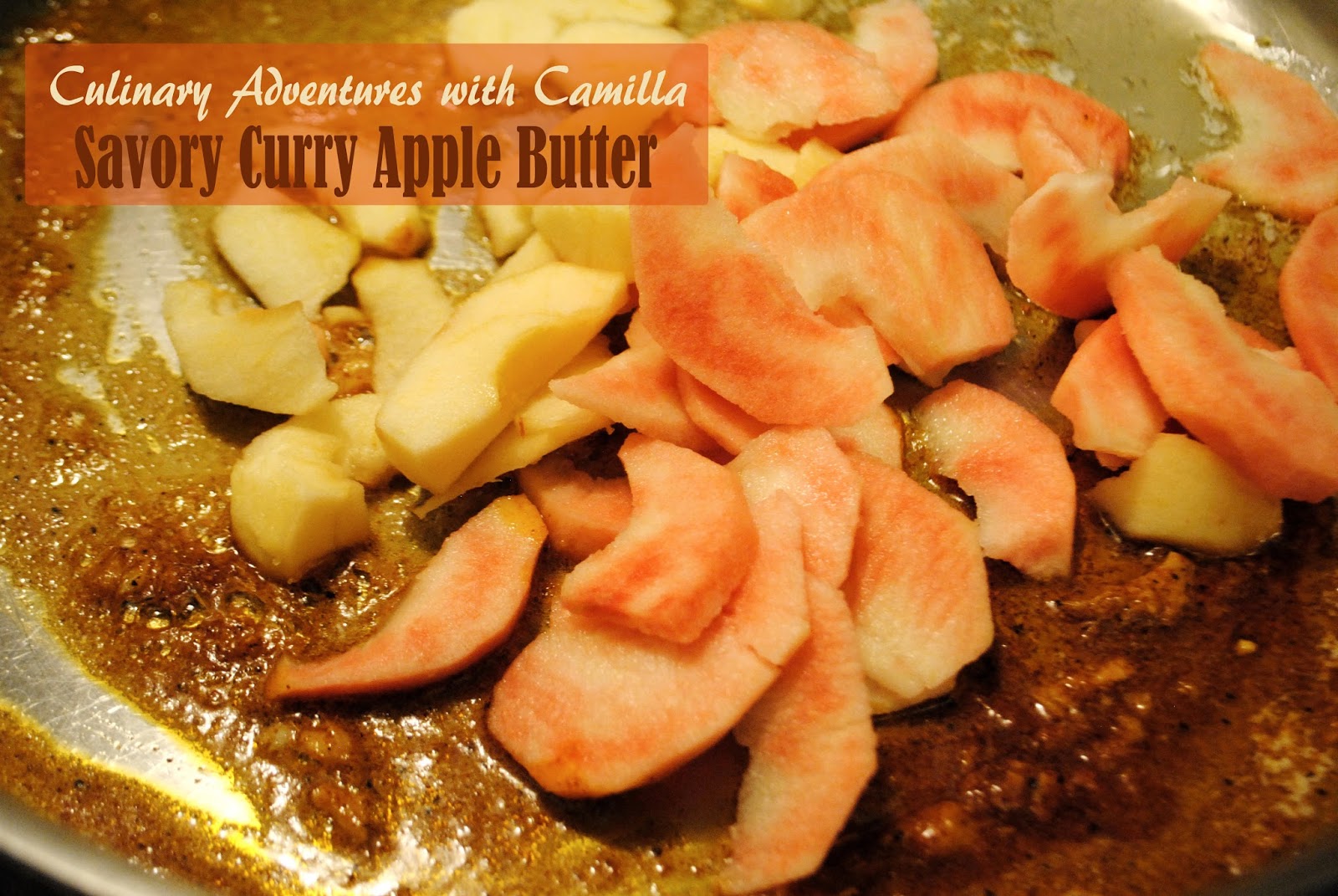 Savory Curry Apple Butter