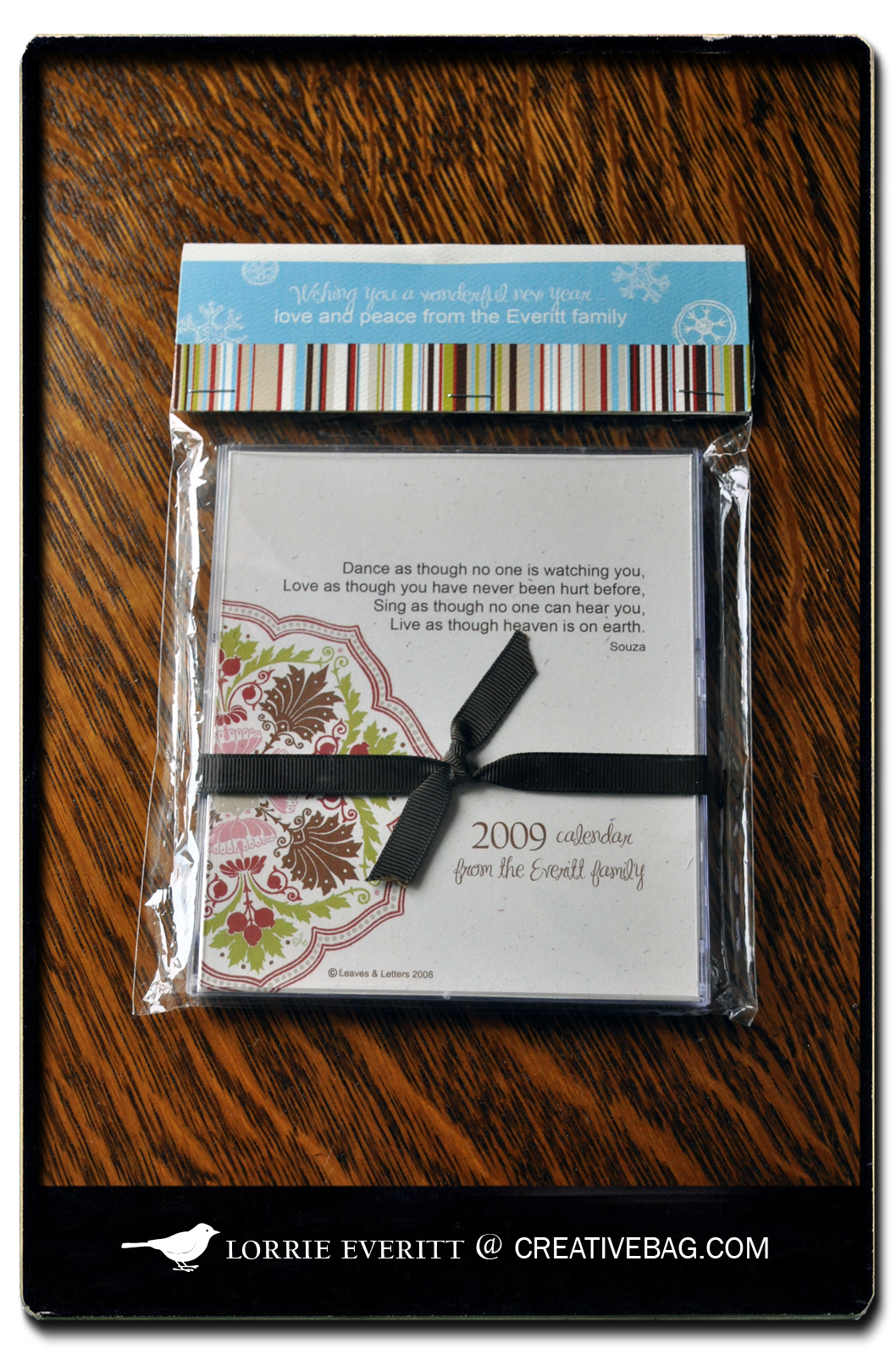 Lorrie Everitt Studio bag headers for holiday gift giving