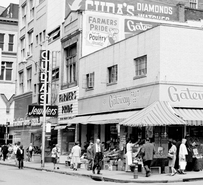 Market Square Pittsburgh Market Square — Then and Now