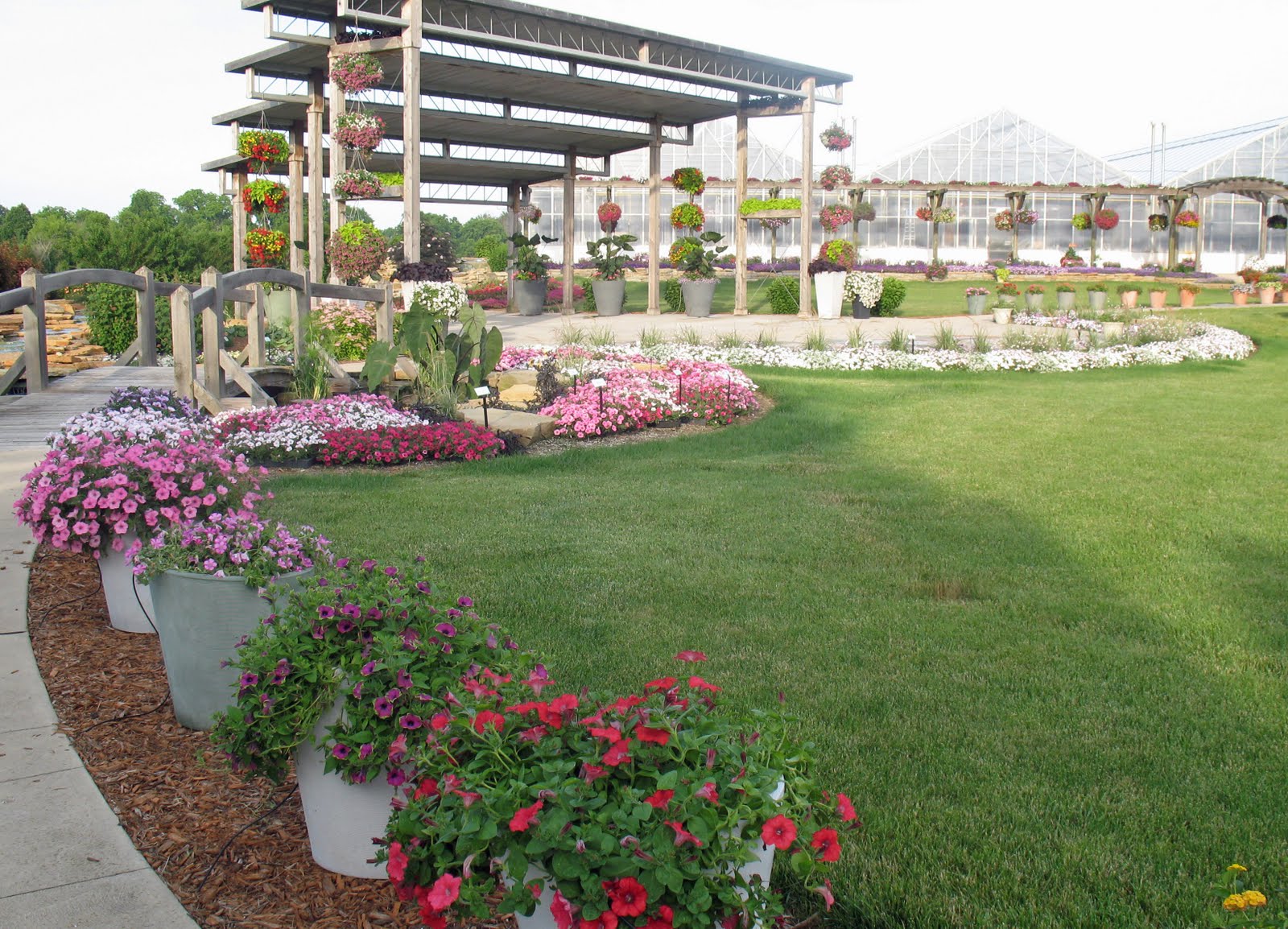 This Proven Winners Display garden at Four Star Greenhouse in Carleton