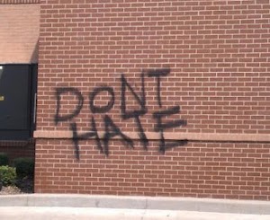 Another Chick-Fil-A Vandalized by the "Love" Crowd
