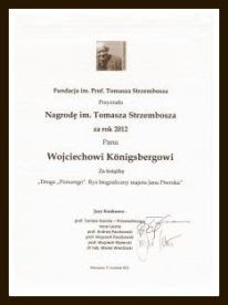 Nagroda im. prof. Tomasza Strzembosza za rok 2012