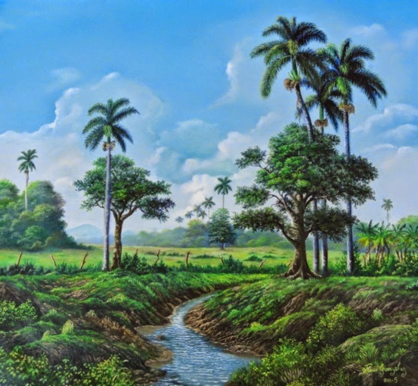 cuadros-de-pintores-de-paisajes-cubanos-imagenes paisajes-naturales-de-cuba