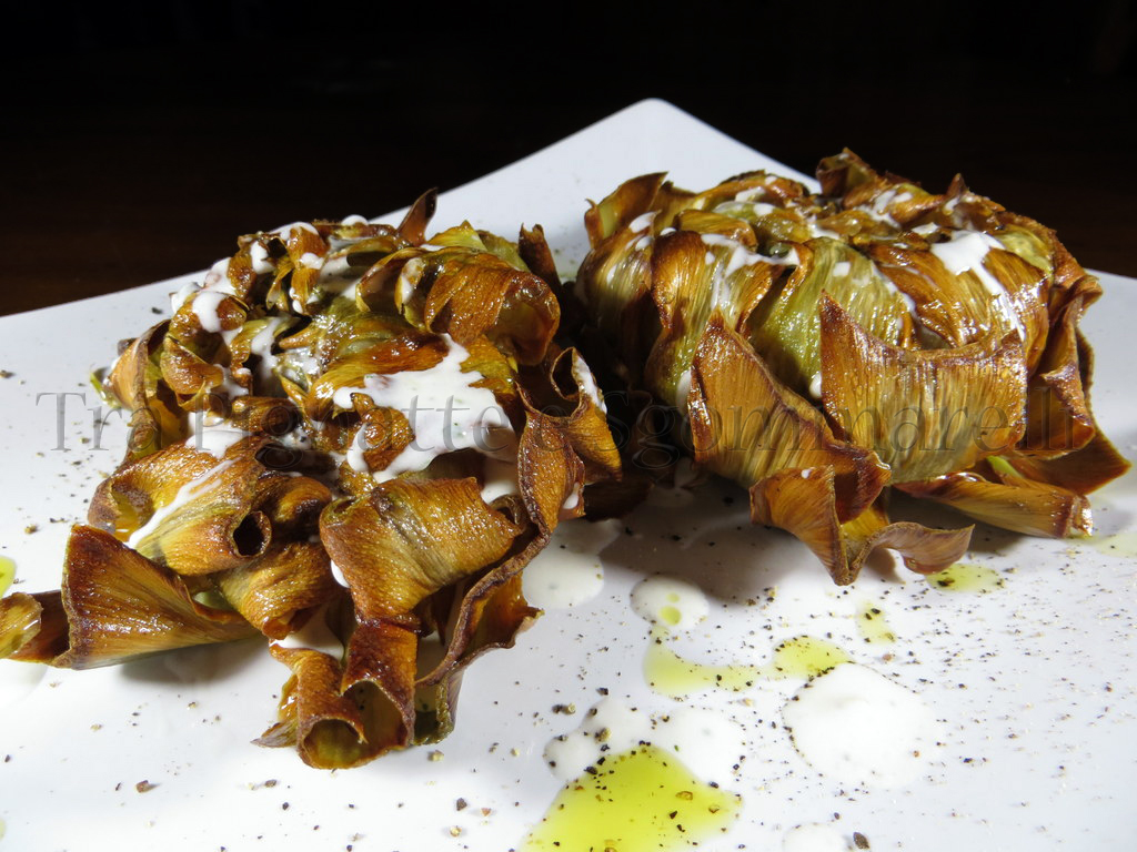 Tra Pignatte e Sgommarelli Le mie ricette Carciofi alla giudìa con