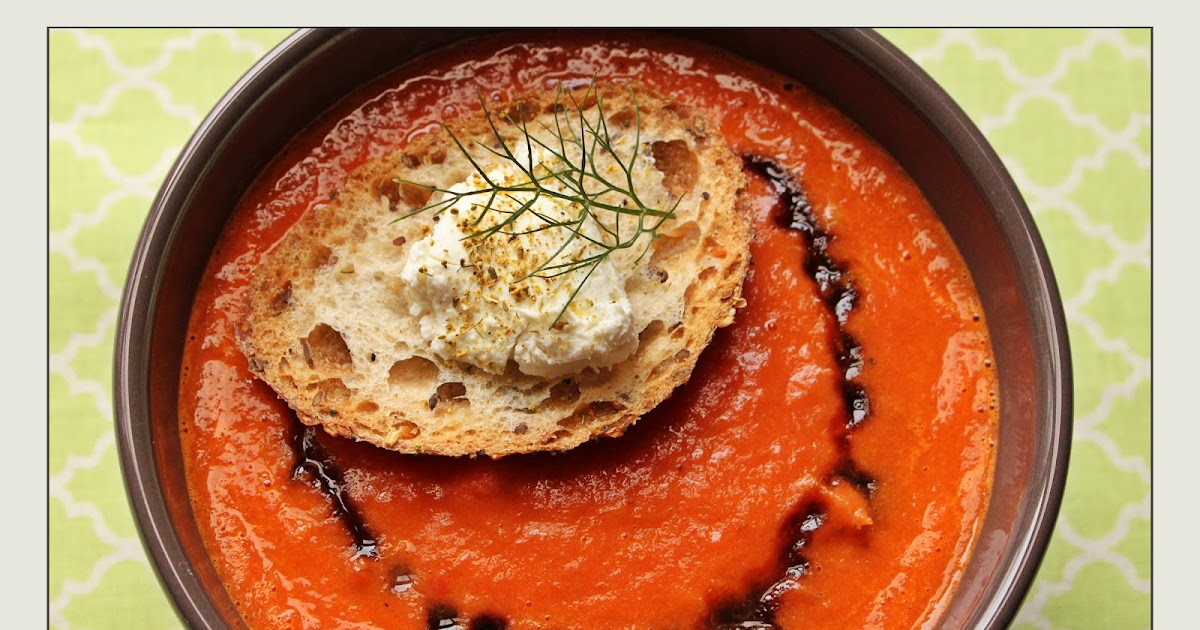 The Chickpea Chickadee Roasted Tomato and Fennel Soup