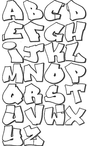 graffiti font numbers. graffiti alphabet fonts