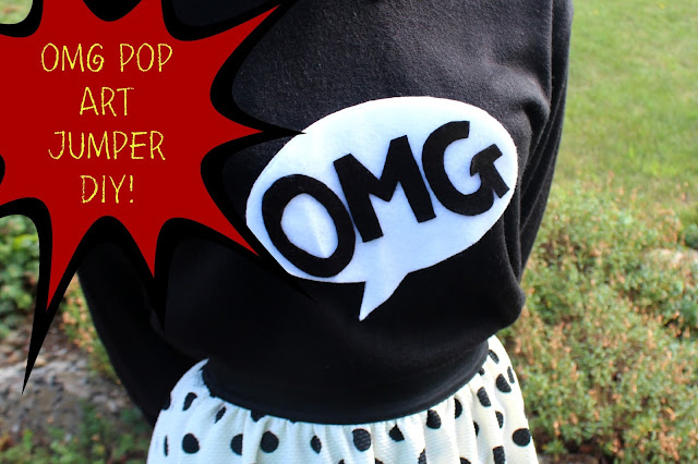 diy pop art jumper diy pop art jumper