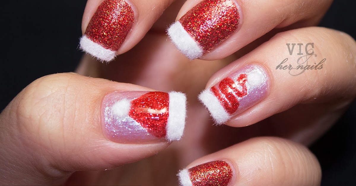 10. December Nail Art: Festive French Tips - wide 3