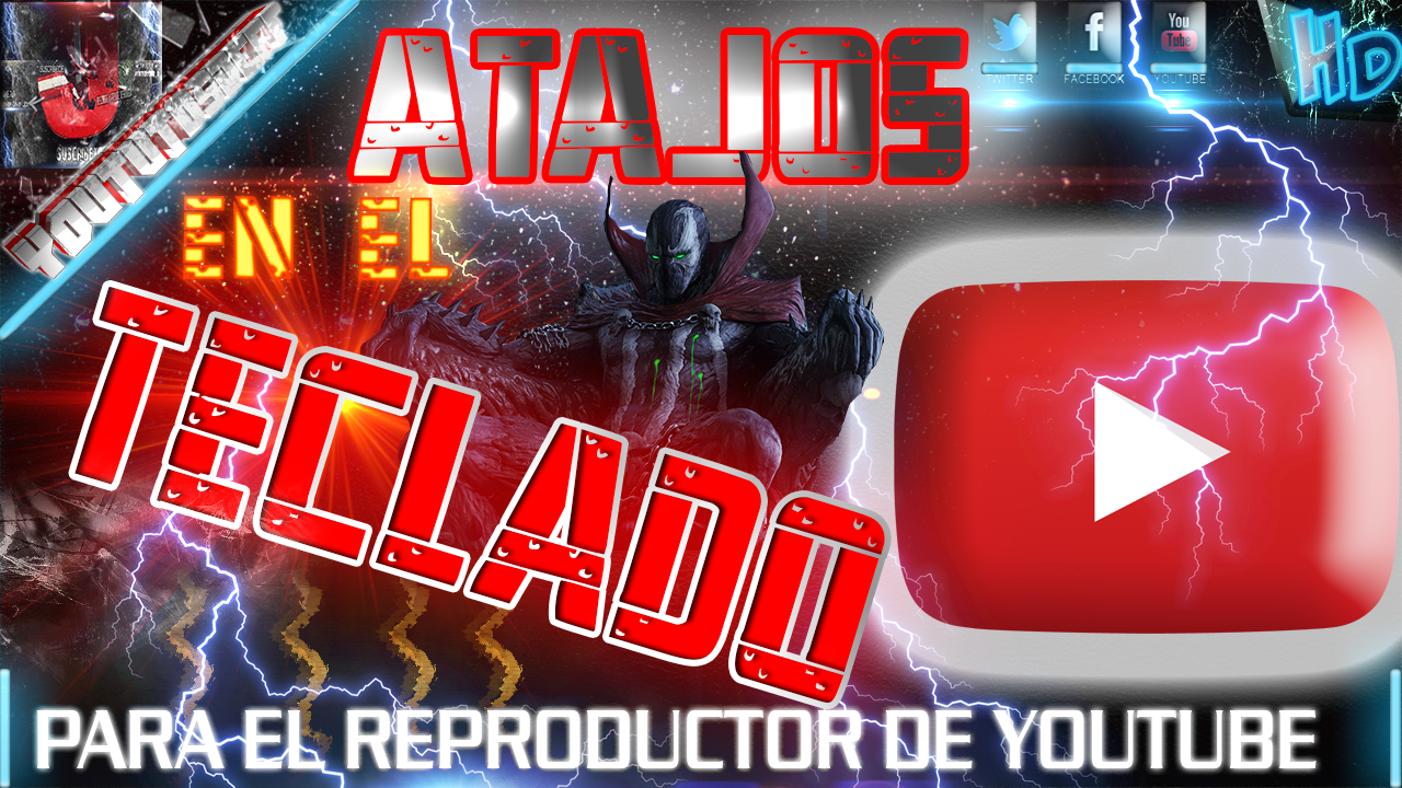 ATAJOS DE TECLADO PARA YOUTUBE | 2015