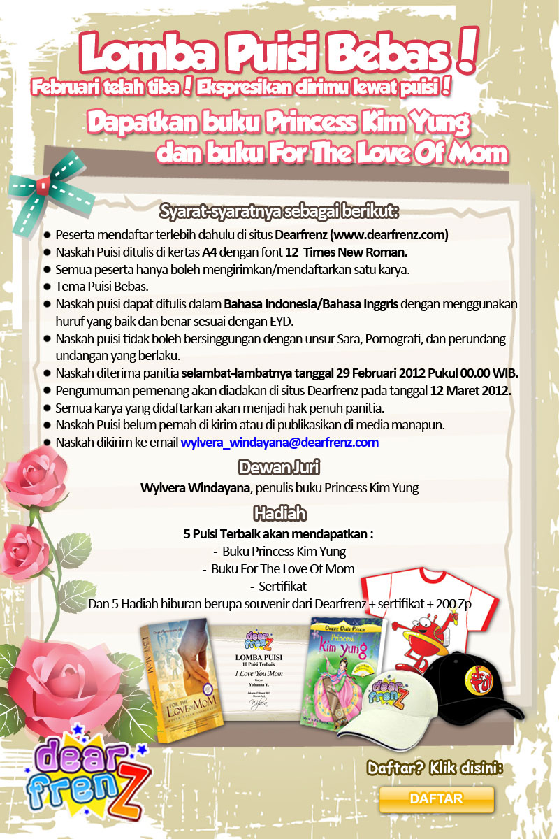 Info Lomba Menulis Puisi ( 29 Februari 2012 )