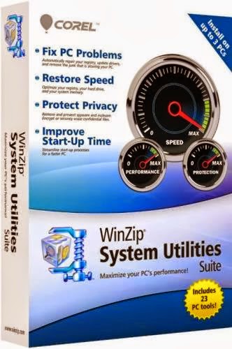 Download WinZip System Utilities Suite 2.0 + Crack