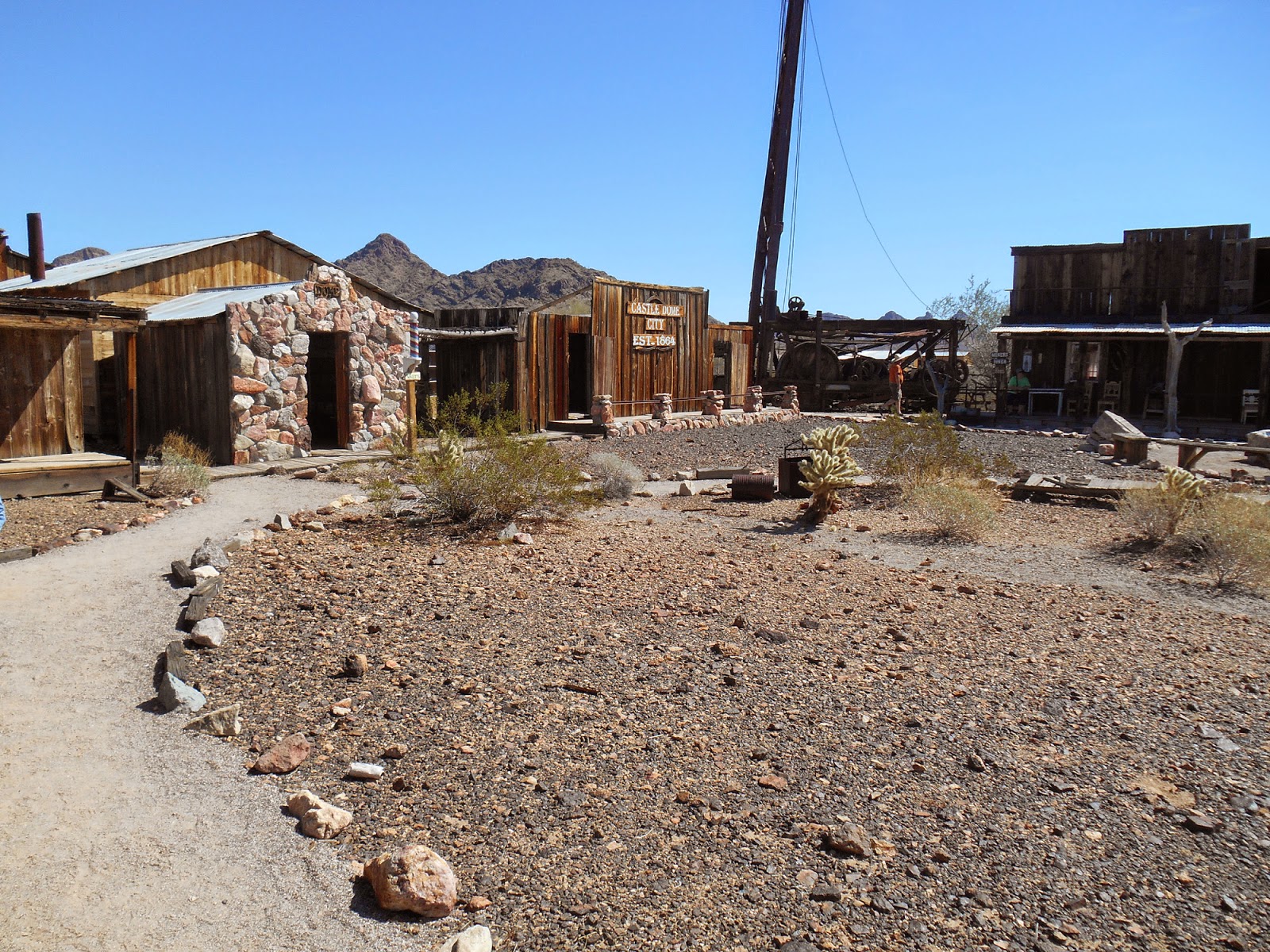 Bob & Sharon'sTravel Adventures Castle Dome Mines 02/26/15 Yuma, AZ