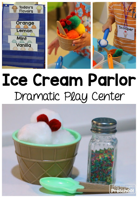 Ice Cream Parlor Dramatic Play