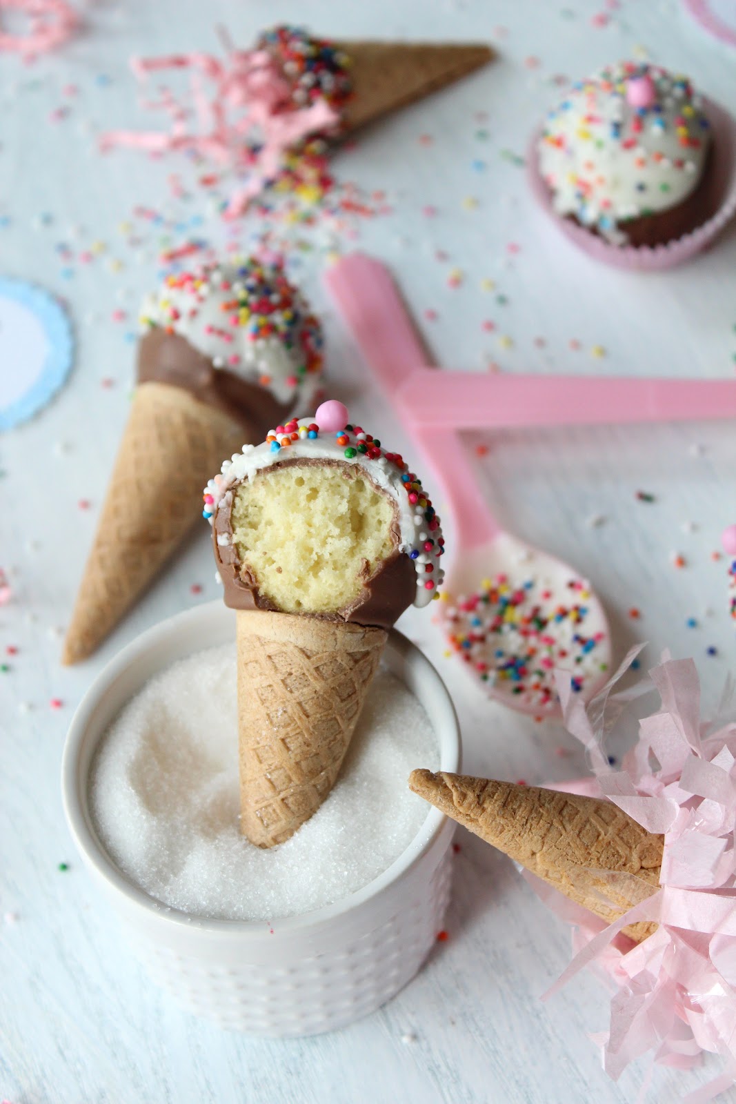 Icing Designs Ice Cream Cone Cake Pops