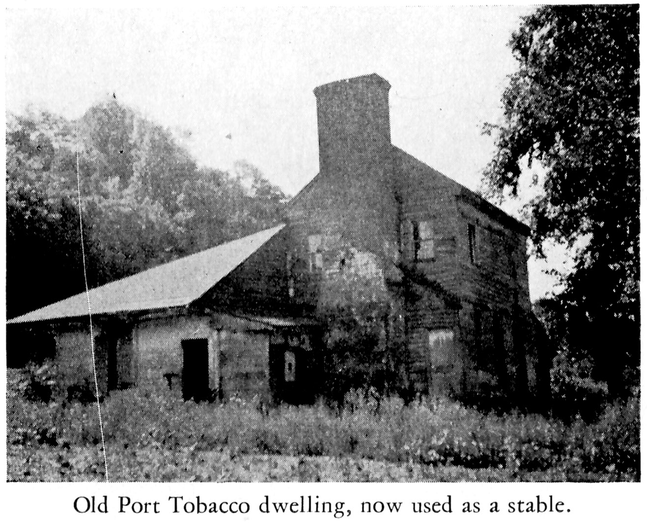 Landmarks Port Tobacco A Charles County Ghost Town