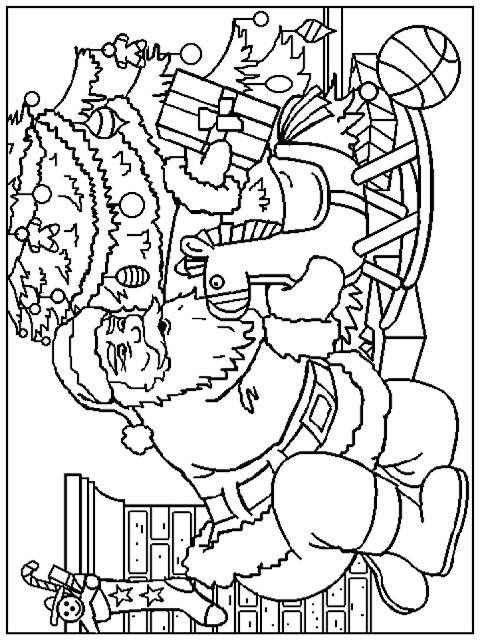 Santa Claus christmas coloring.filminspector.com