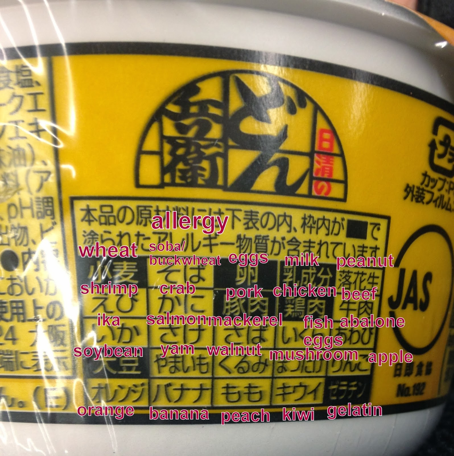 Yokosuka Food Corner Blue Street and Beyond Key Food Kanji