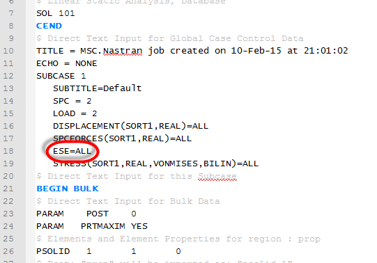 Read Nastran Pch File