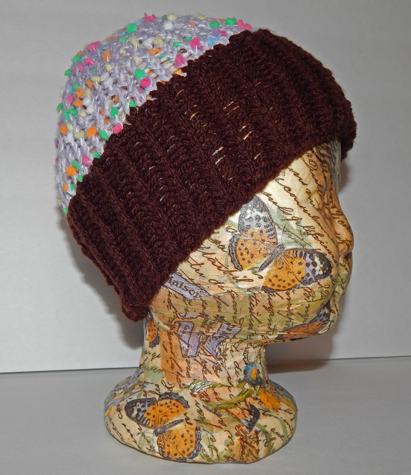 Jovial Knits Loom Knit Baby Cupcake Hat