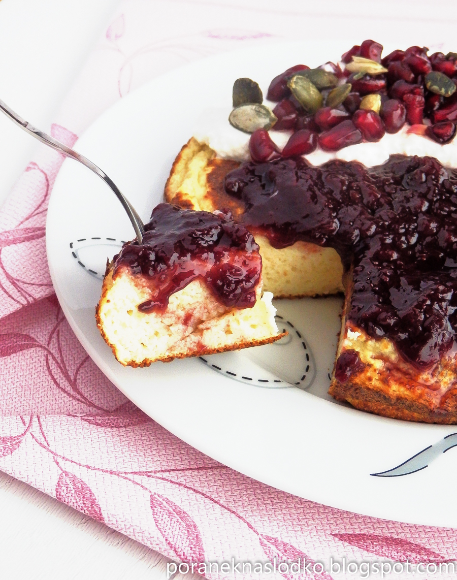 Cauliflower-omelette-with-jam Cauliflower sweet and healthy omelette | www.poraneknaslodko.blogspot.com