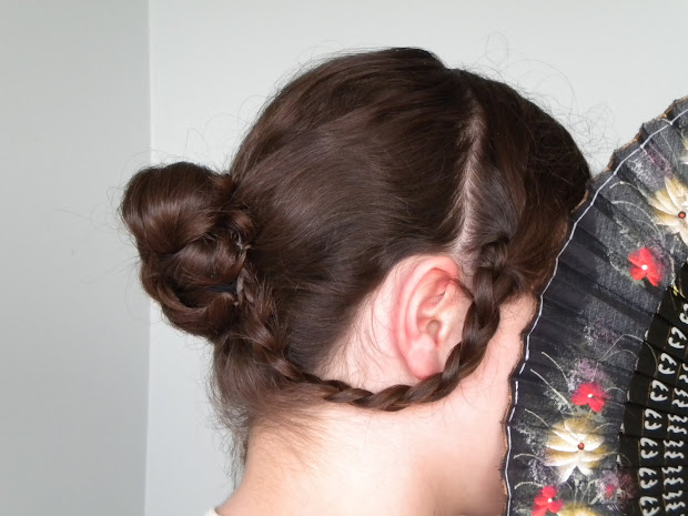hair styles braided victorian