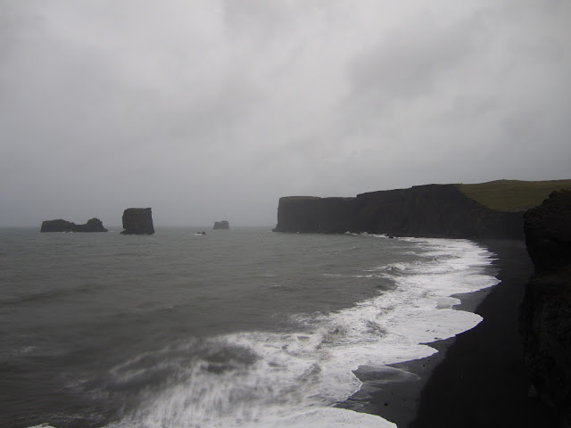 Scenery on The Golden Circle in Iceland near the coast of Vik. Scenery on The Golden Circle in Iceland near the coast of Vik.