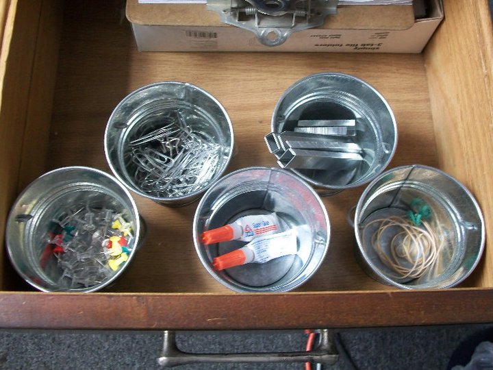 Bucket Outlet Using Buckets in the Office