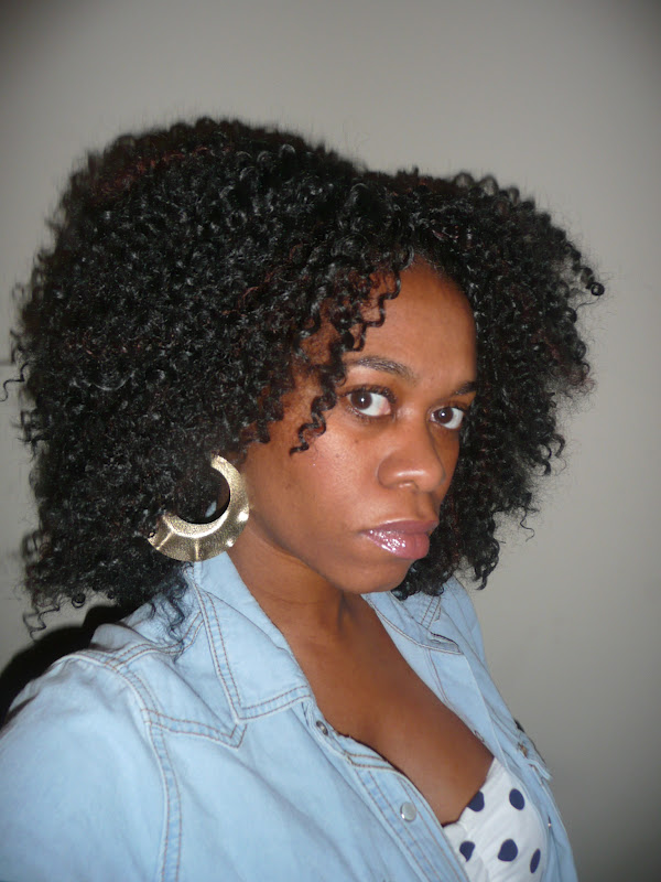 All done. I LOVE IT! I need to trim some more and shape this mane but ...