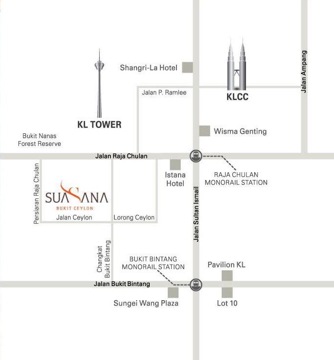 Suasana Bukit Ceylon