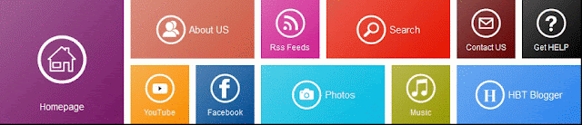 Blogger Metro UI Navigation Menu