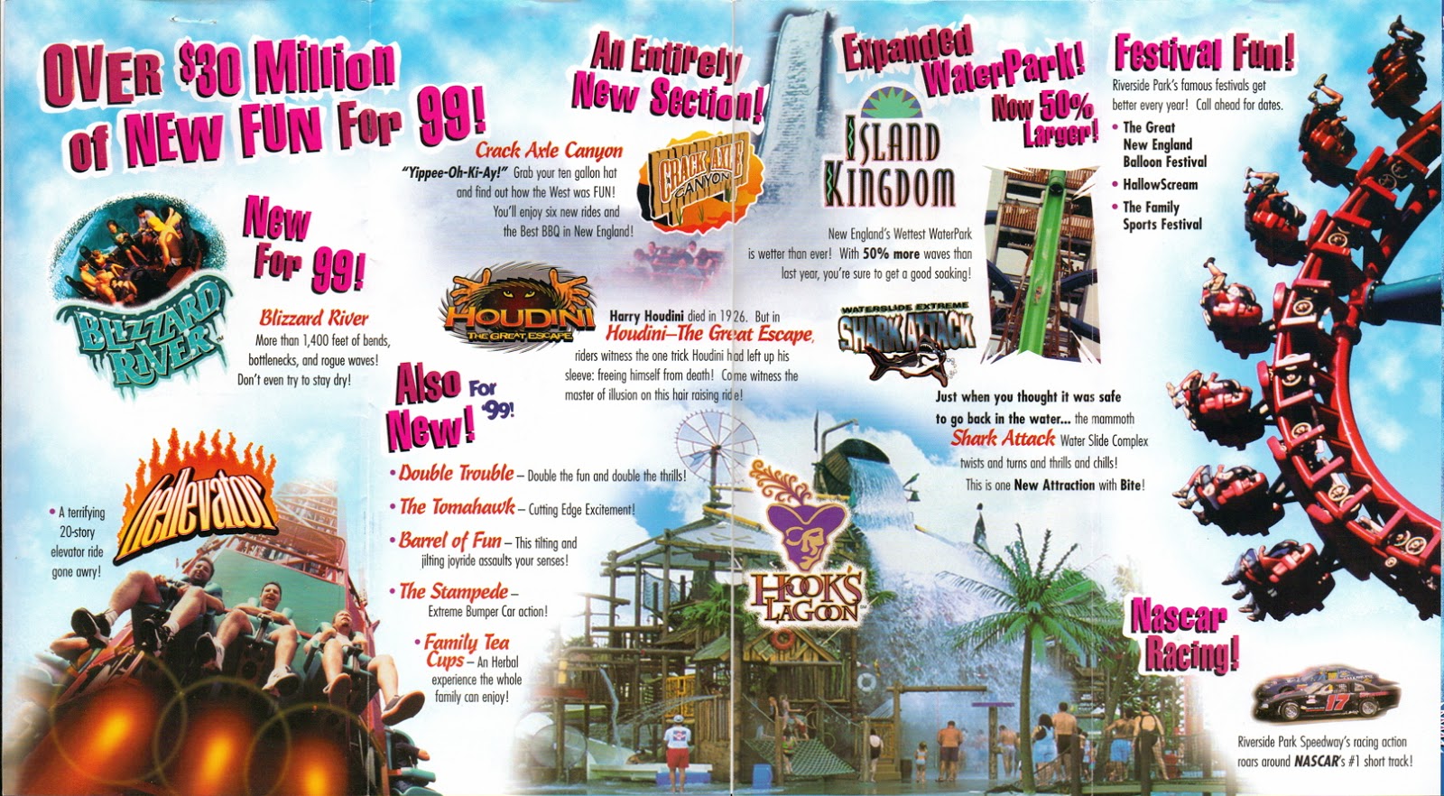 Universal Islands of Adventure Map and Brochure (1999 - 2023)