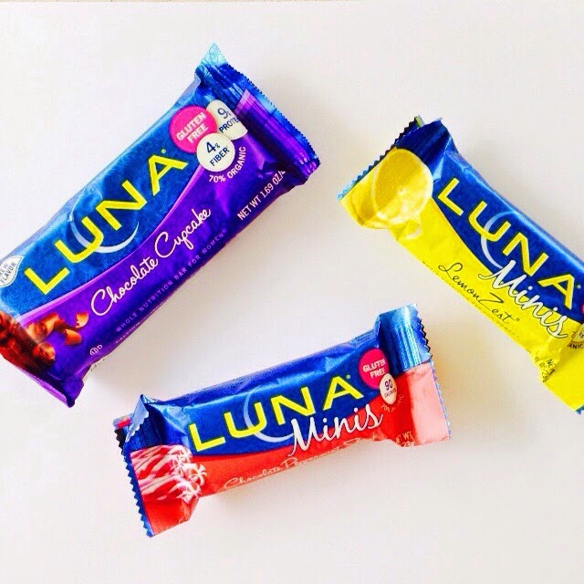 Prep In Your Step LUNA Bars Snack On The Go