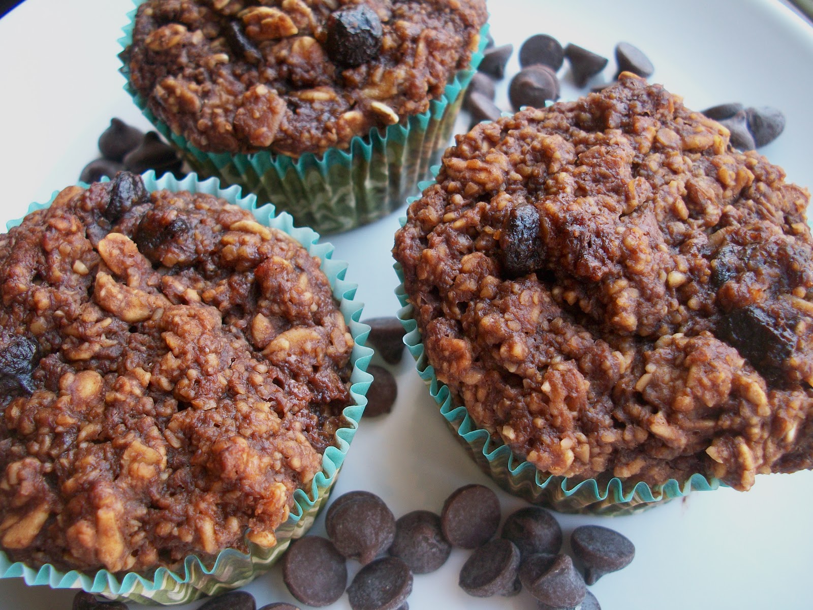 Brooke Bakes Banana Carob Muffins