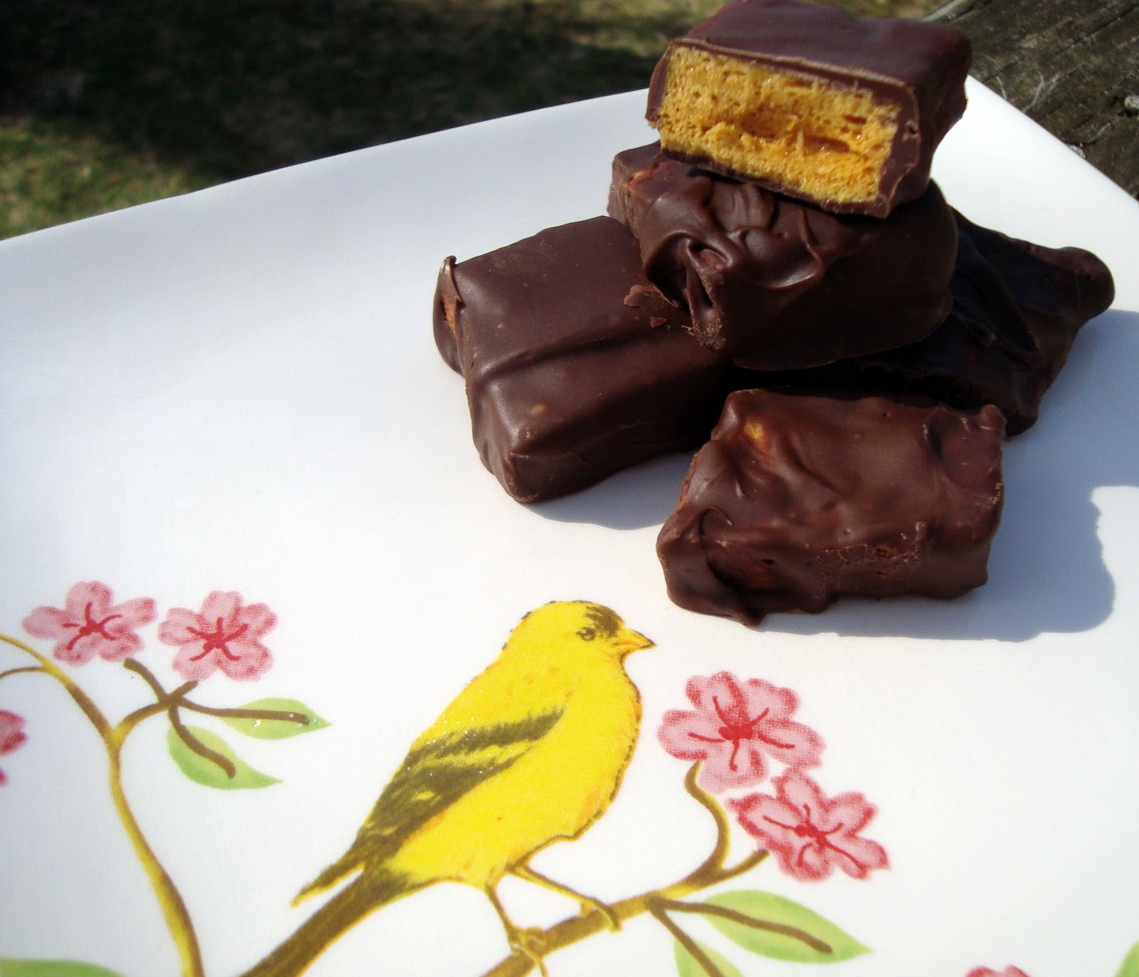 A Couple in the Kitchen ChocolateCovered Sea Foam (Secret Recipe Club)