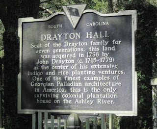 front of sign