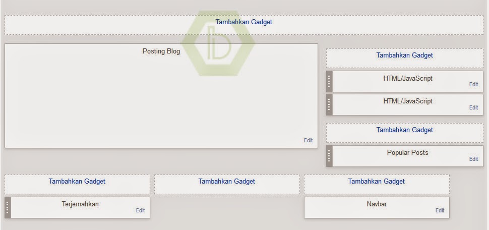 Membuat Menu Di Blogger Tanpa Edit HTML