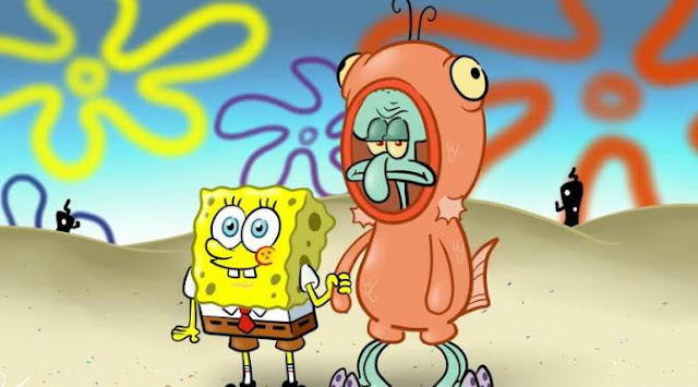 Squidward dan Spongebob