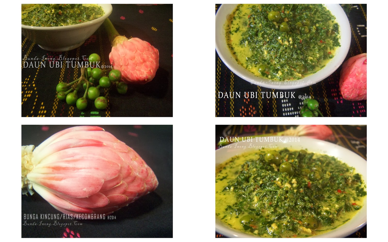 DAPUR BUNDA INONG DAUN UBI TUMBUK DAPUR BUNDA INONG DAUN UBI TUMBUK