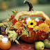 Thanksgiving Centerpieces and Wreath: Go Natural!!