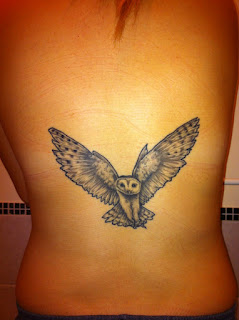 Barn Owl Tattoo barn owl tattoo