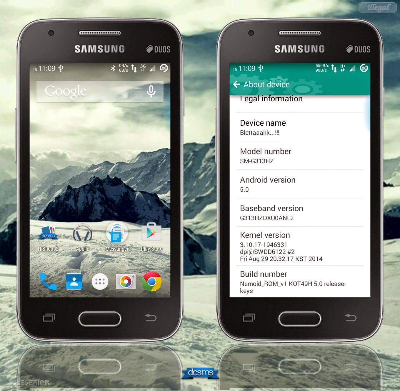 Rom Nemoid Rom V1 For Galaxy V Sm G313hz Xda Developers Forums