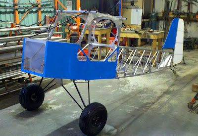 Ultralight Aircraft from Belite Aircraft, under construction
