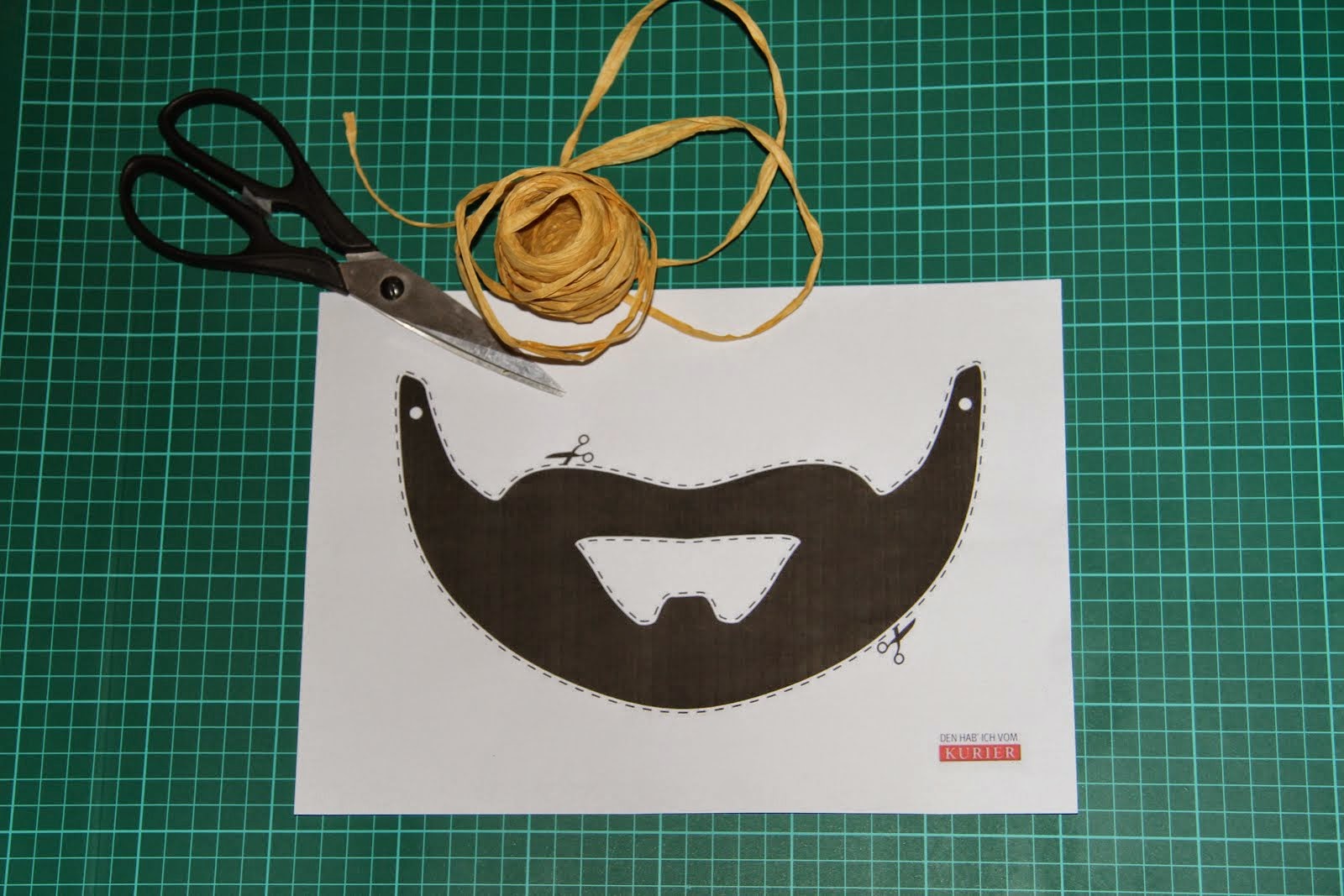 Free printable beard mask - Ingyenes nyomtatható szakáll álarc
