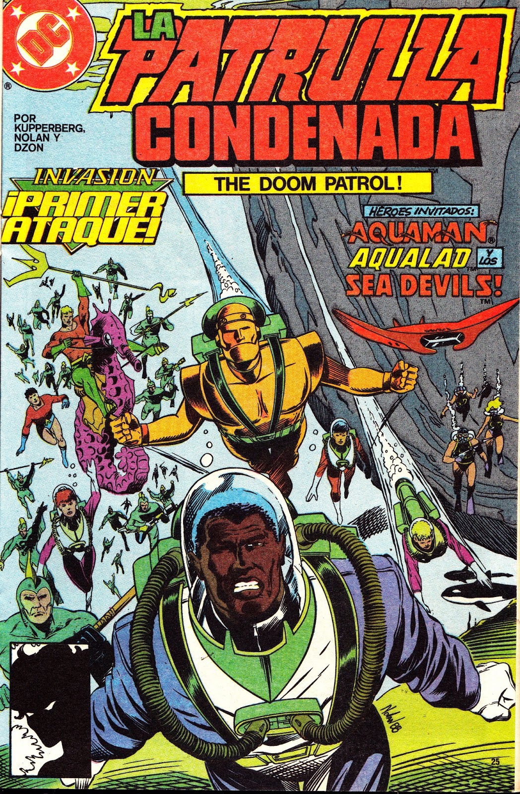 Apocalipsis FAN ¡INVASIÓN! Saga DC Comics 1 de 3