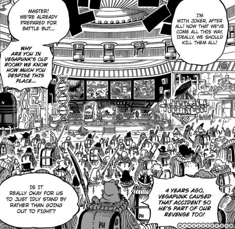 Manga Cabin One Piece 685 Spoiler
