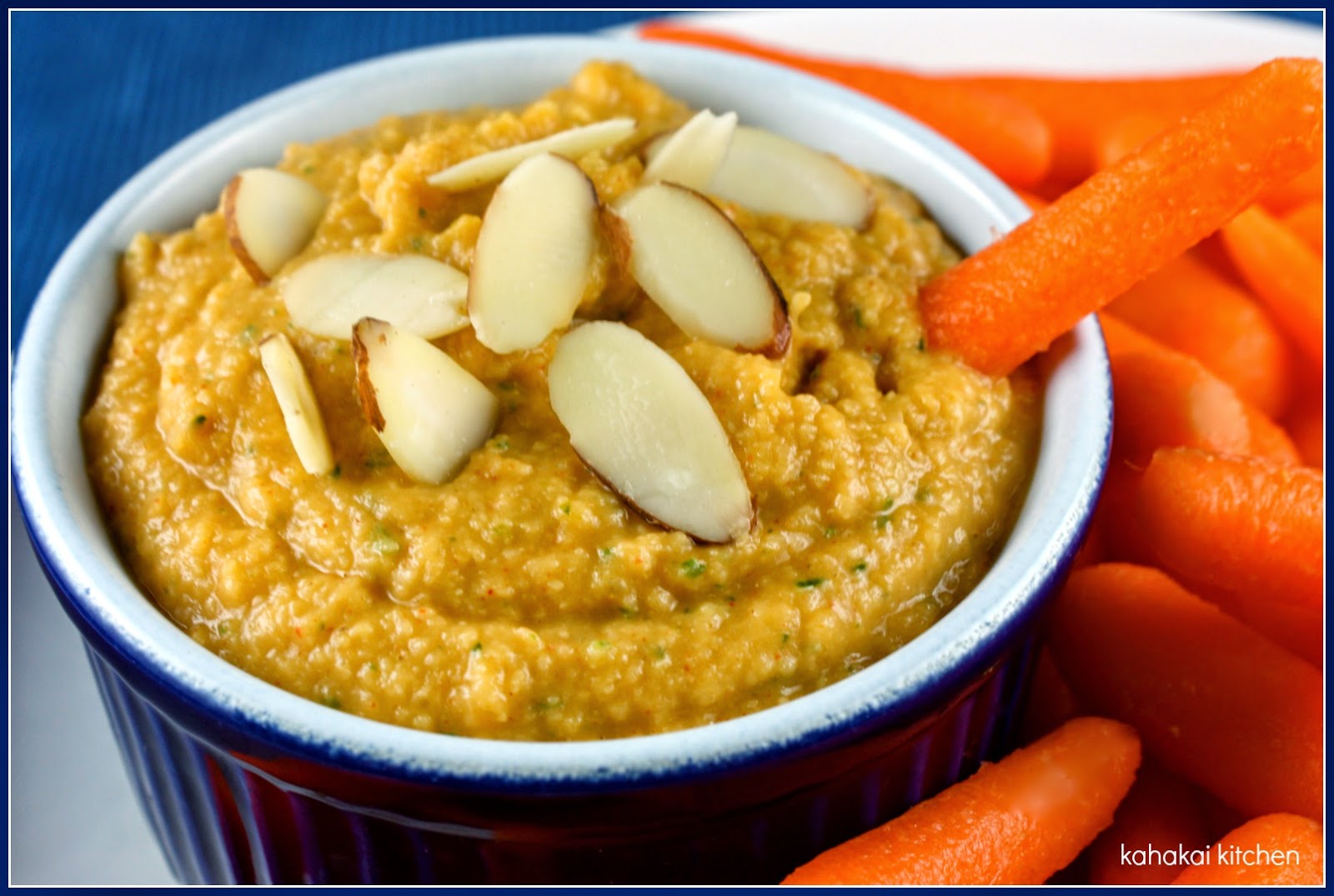 Kahakai Kitchen SpanishStyle Chickpea Dip with Carrots A Healthy