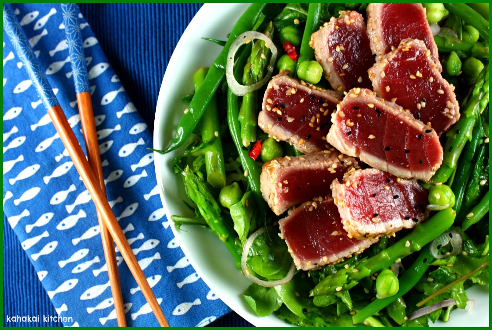 Kahakai Kitchen Ottolenghi's Spring Salad A Whole Bowl Full of Green